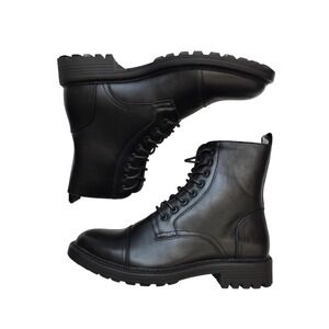 Nick‎ Graham Brave Combat Boots Mens 8.5 Black NWT BRAVE-BLACK-8.5